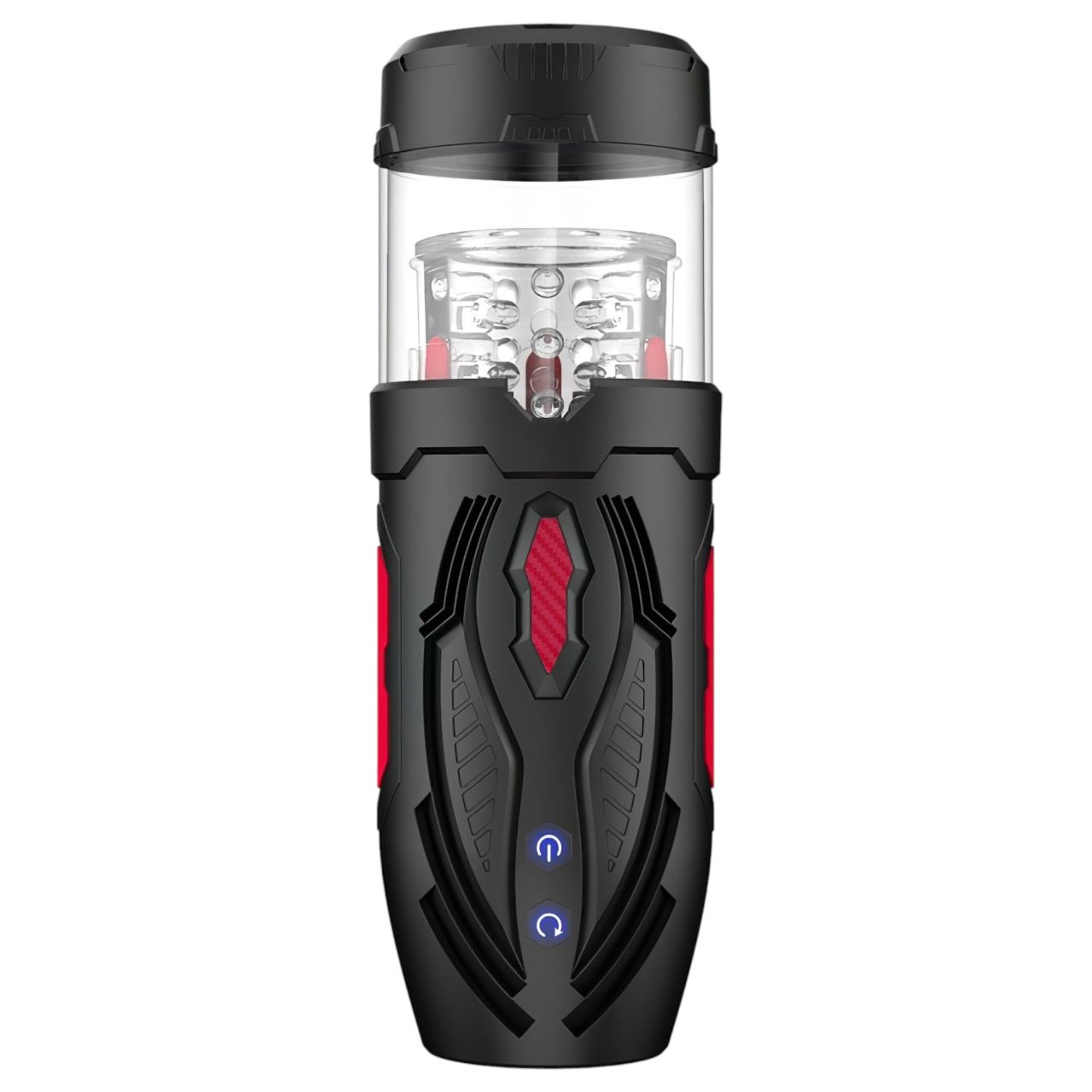 Men's Play - lökő forgó maszturbátor (fekete)