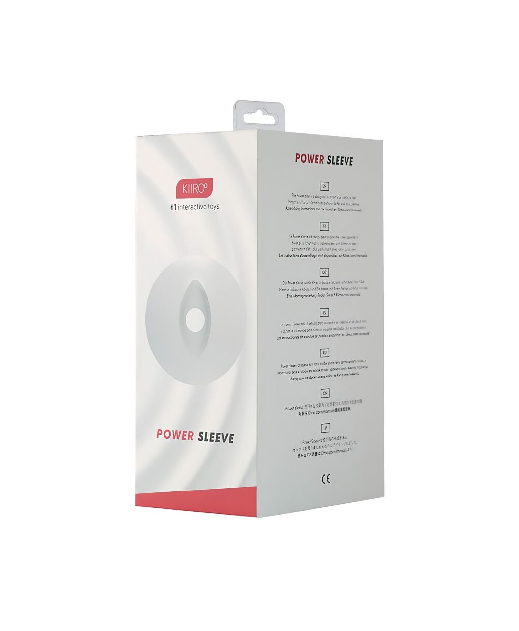 Kiiroo Titan Power - maszturbátor betét (átlátszó)