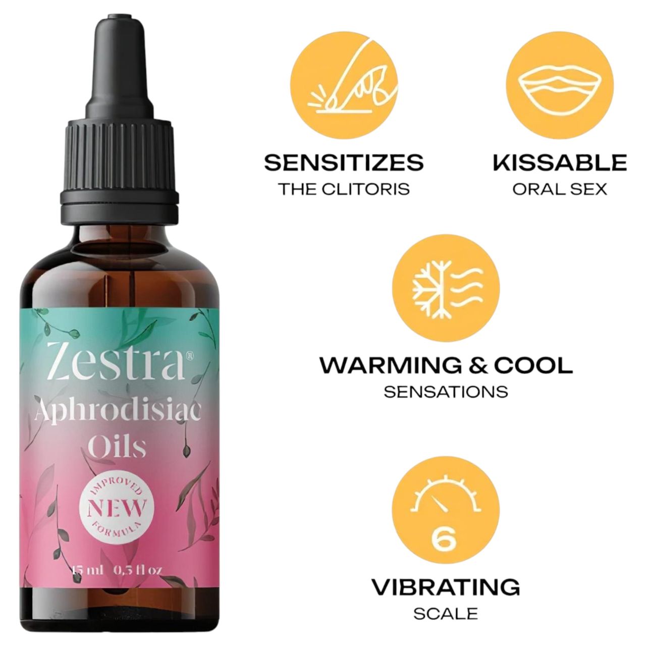 Zestra - afrodiziákum cseppek nőknek (15ml) Zestra - afrodiziákum cseppek nőknek (15ml)