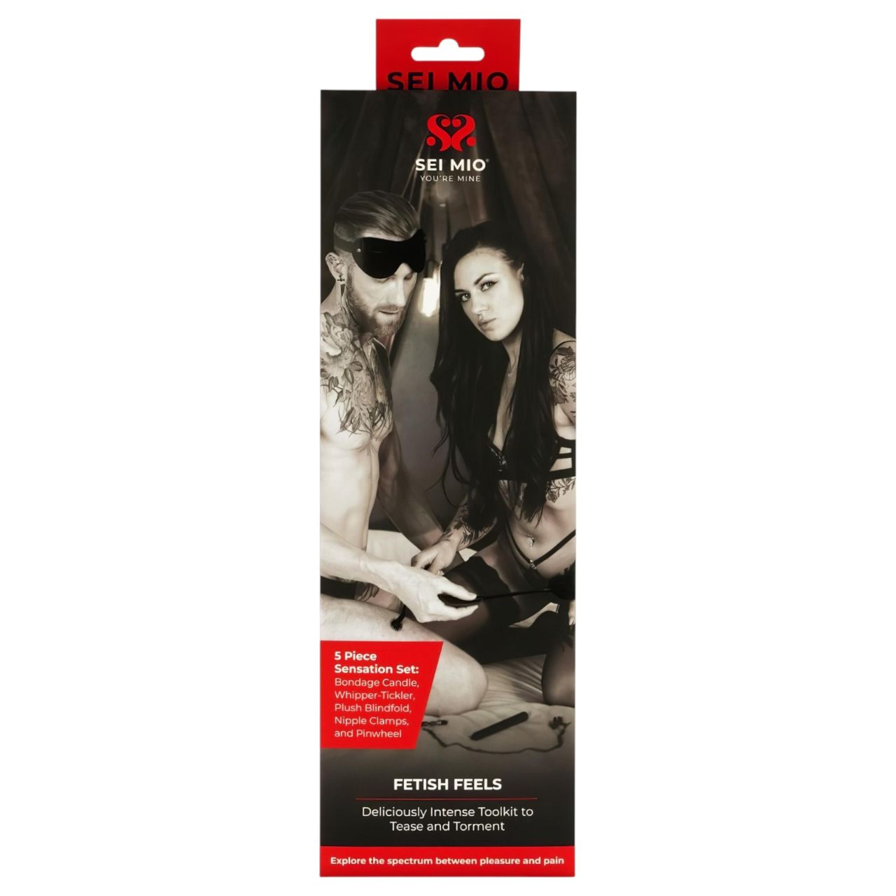 Sei Mio - 5 részes BDSM szett (fekete) Sei Mio - 5 részes BDSM szett (fekete)