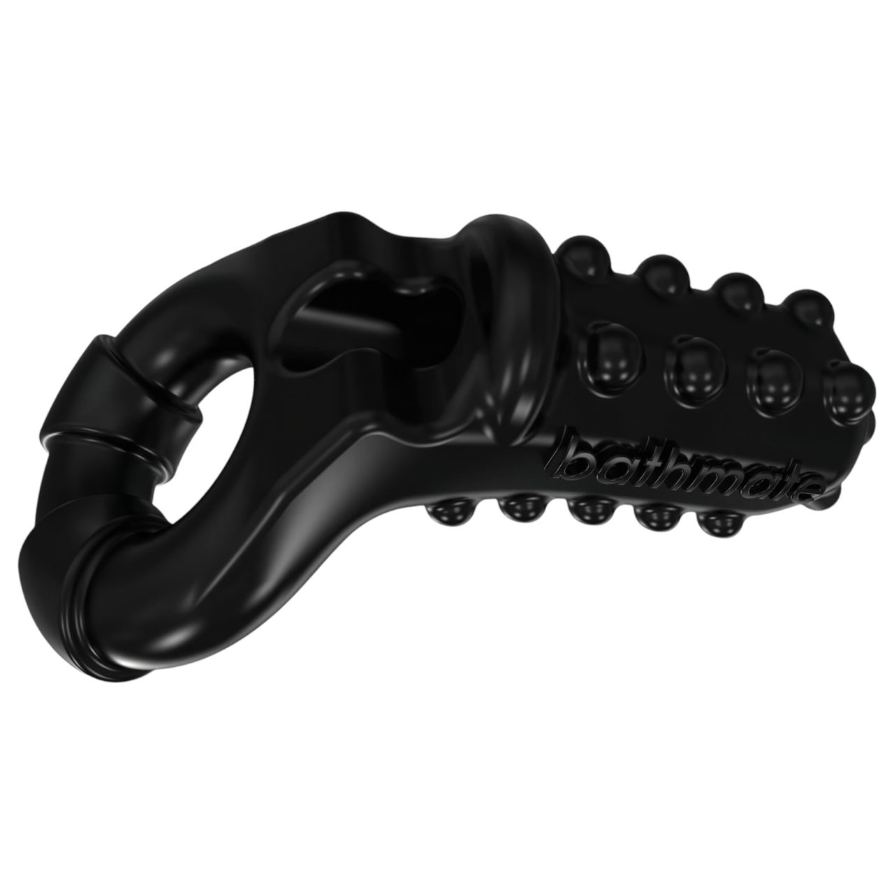 Bathmate Vibe Ring Tickle - vibrációs péniszgyűrű (fekete)