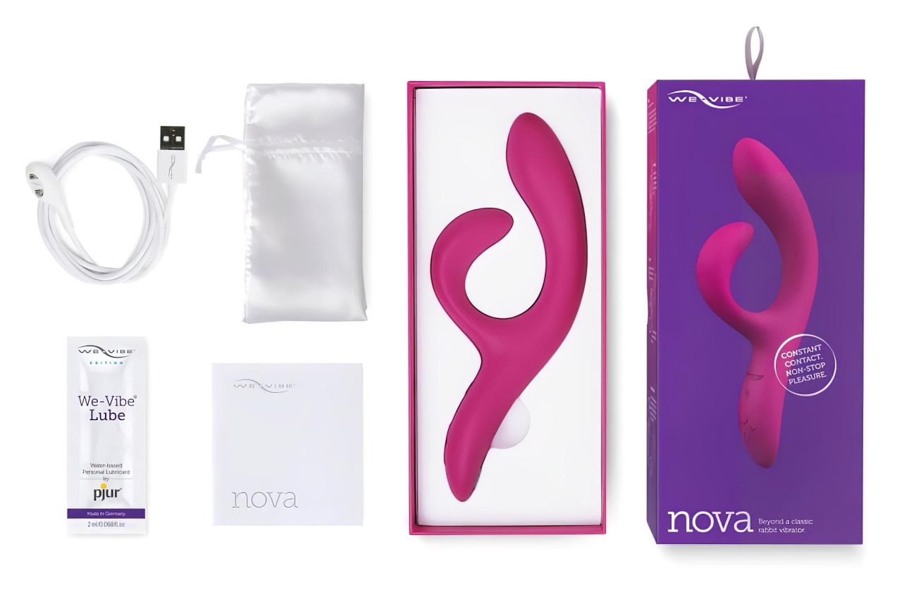 We-Vibe Nova 2 - csiklókaros vibrátor (lila)