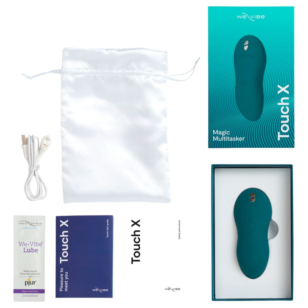 We-Vibe Touch X - akkus, vízálló csikló vibrátor (zöld) We-Vibe Touch X - akkus, vízálló csikló vibrátor (zöld)