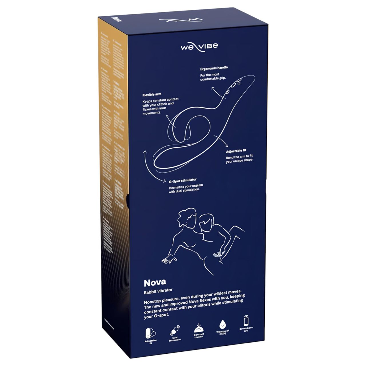 We-Vibe Nova 2 - akkus, okos csiklókaros vibrátor (kék) We-Vibe Nova 2 - akkus, okos csiklókaros vibrátor (kék)