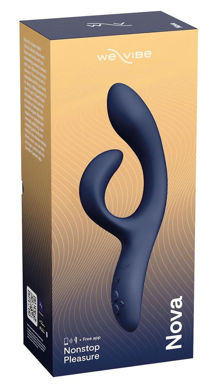 We-Vibe Nova 2 - akkus, okos csiklókaros vibrátor (kék) We-Vibe Nova 2 - akkus, okos csiklókaros vibrátor (kék)
