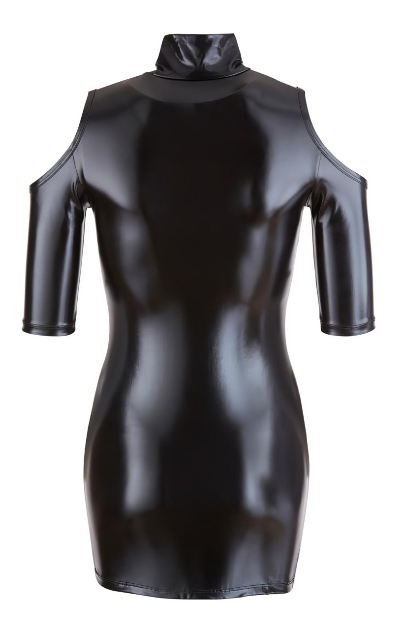 Cottelli - kivágott vállú party ruha (fekete) Cottelli - kivágott vállú party ruha (fekete)