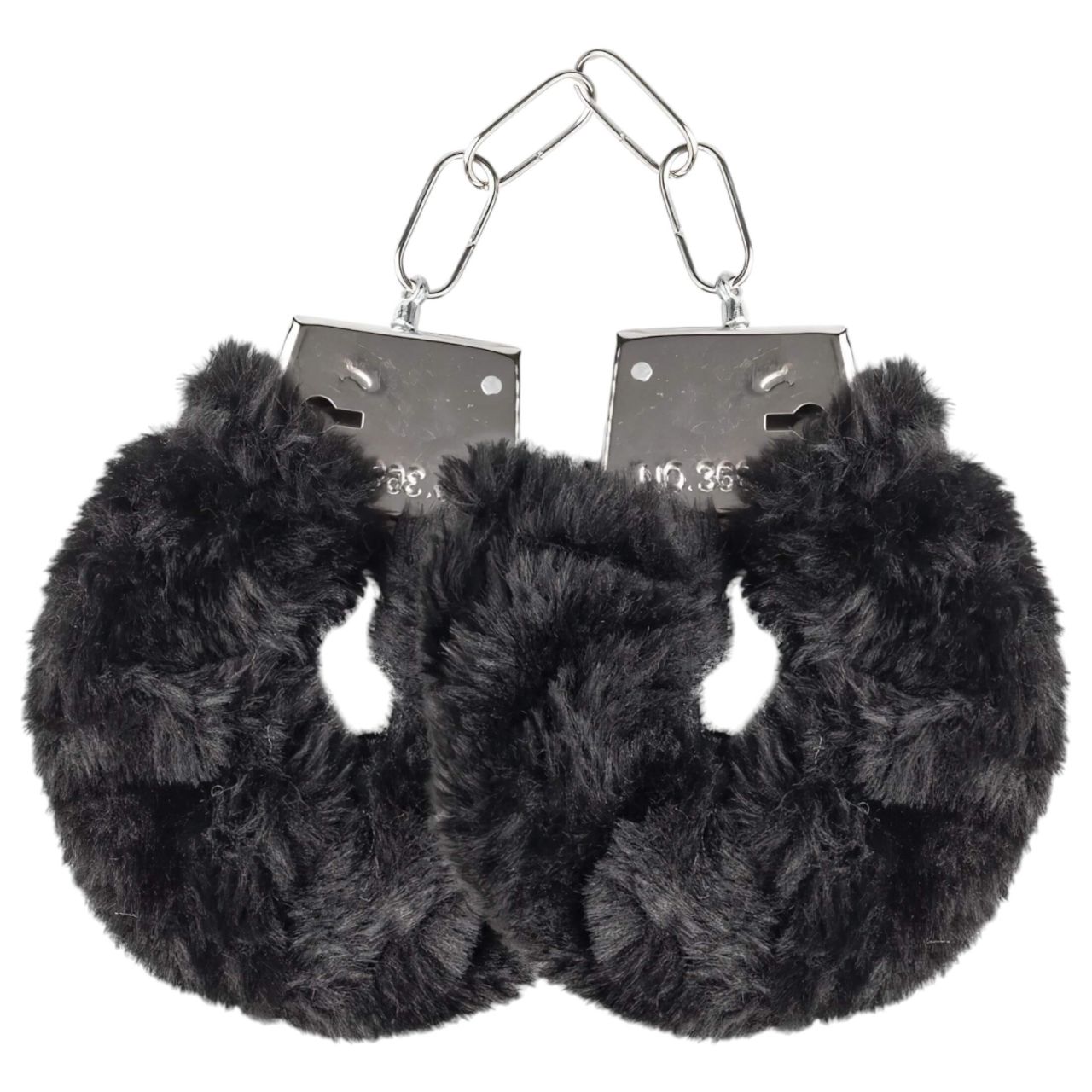 LoveBoxxx I love Black - vibrátoros kötöző szett (6 részes)