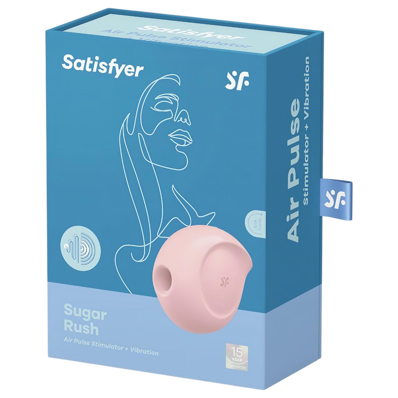 Satisfyer Sugar Rush - léghullámos csikló vibrátor (pink) Satisfyer Sugar Rush - léghullámos csikló vibrátor (pink)