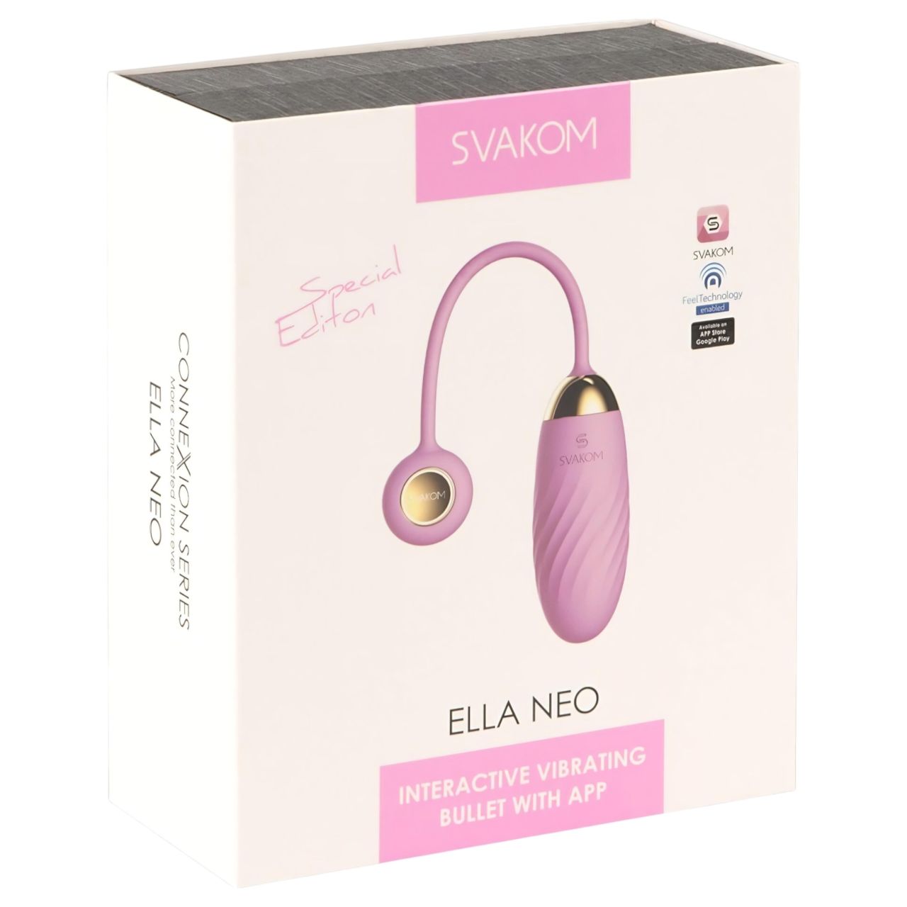 Svakom Ella Neo - okos vibrációs tojás (pink) Svakom Ella Neo - okos vibrációs tojás (pink)