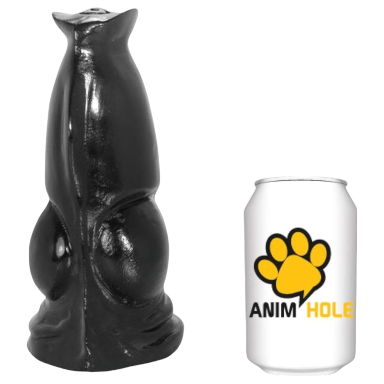 AnimHole Wolf - farkas pénisz dildó - 21cm (fekete) AnimHole Wolf - farkas pénisz dildó - 21cm (fekete)