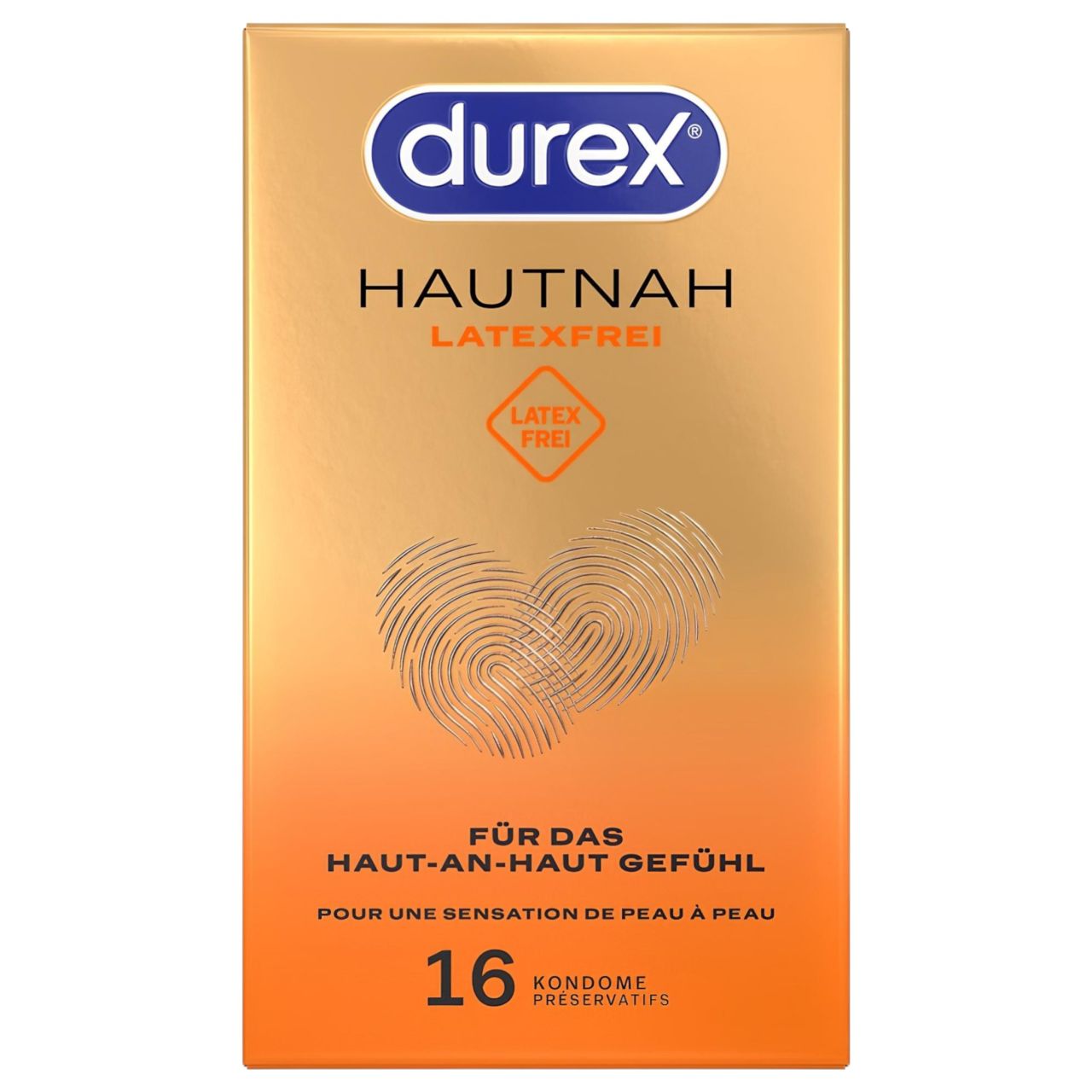 Durex Hautnah - latexmentes óvszer (16db)