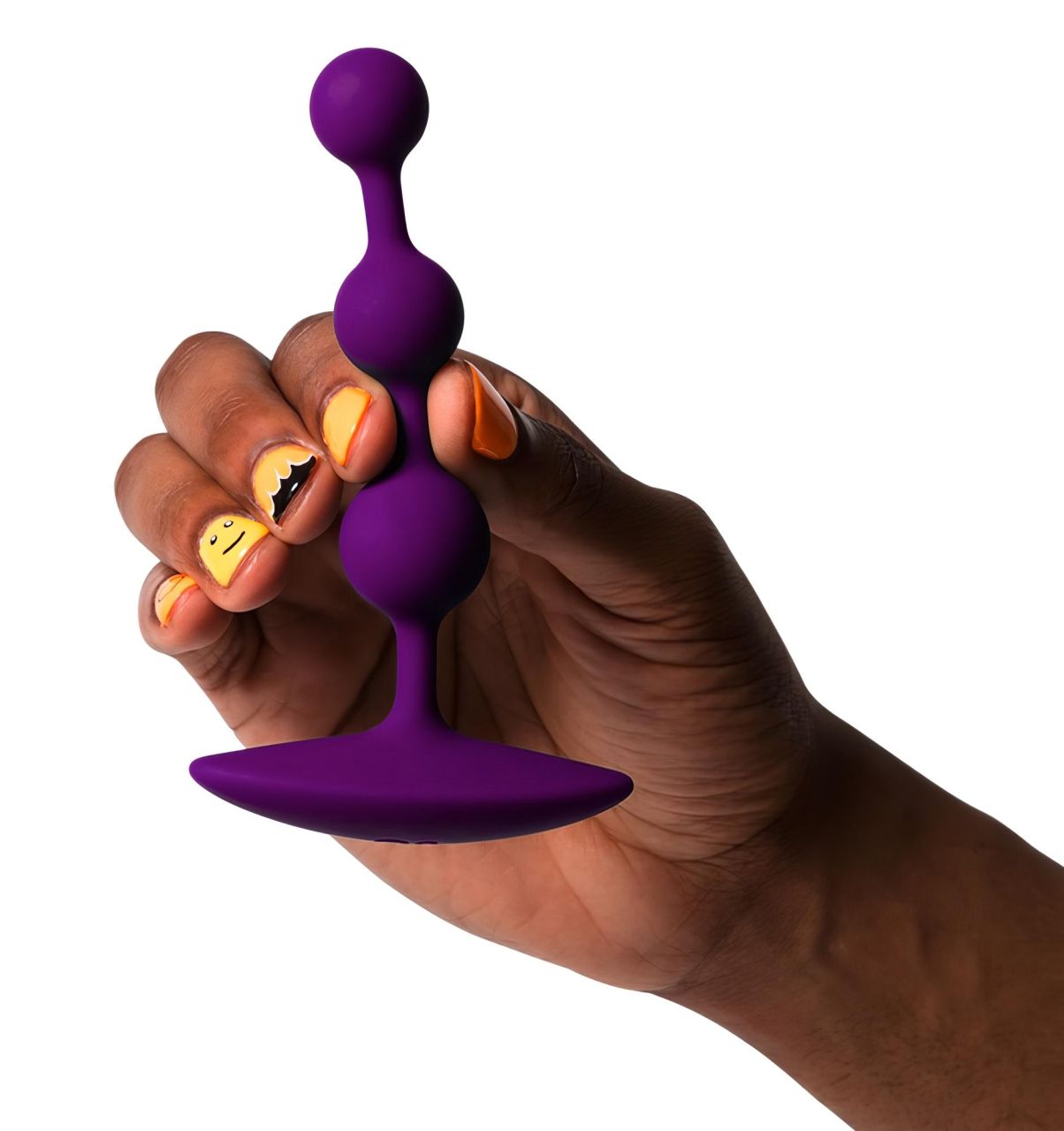 ROMP Amp - gyöngyös anál dildó (lila) ROMP Amp - gyöngyös anál dildó (lila)