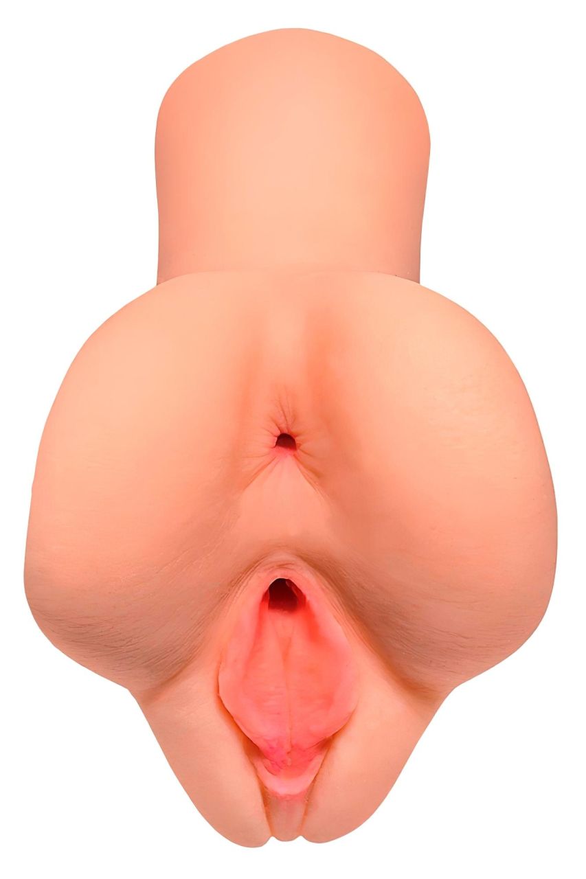 PDX Pick Your Pleasure - 2in1 élethű maszturbátor (natúr)