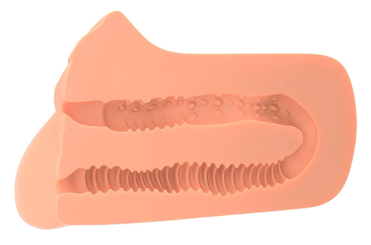 PDX Pick Your Pleasure - 2in1 élethű maszturbátor (natúr)