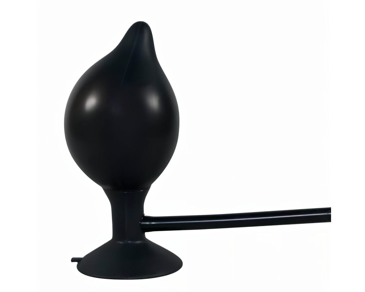 You2Toys True Black - pumpálható análtágító (fekete)