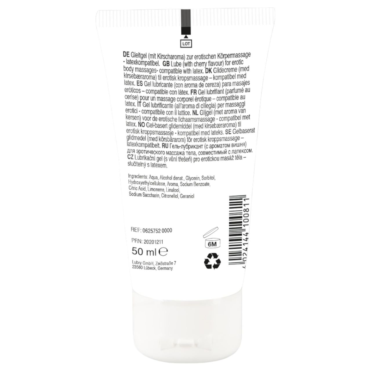 Lick it! - 2in1 ehető síkosító - cseresznye (50ml) Lick it! - 2in1 ehető síkosító - cseresznye (50ml)