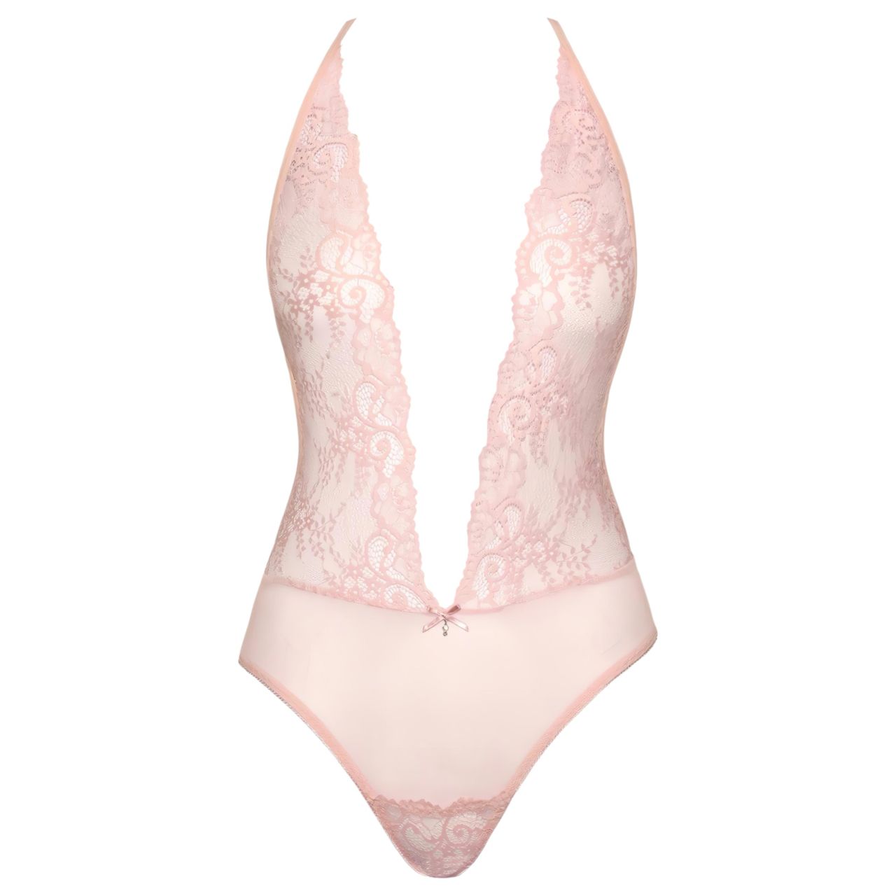 Kissable - csipke body (pink)
