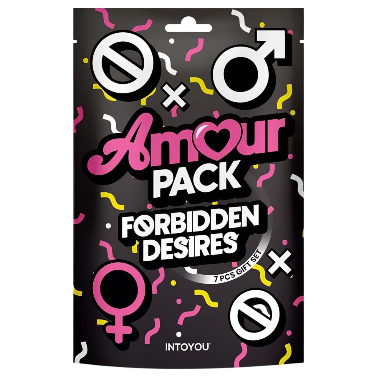 Amour Pack Forbidden Desires - kezdő szett vibrátorral - 7 részes
