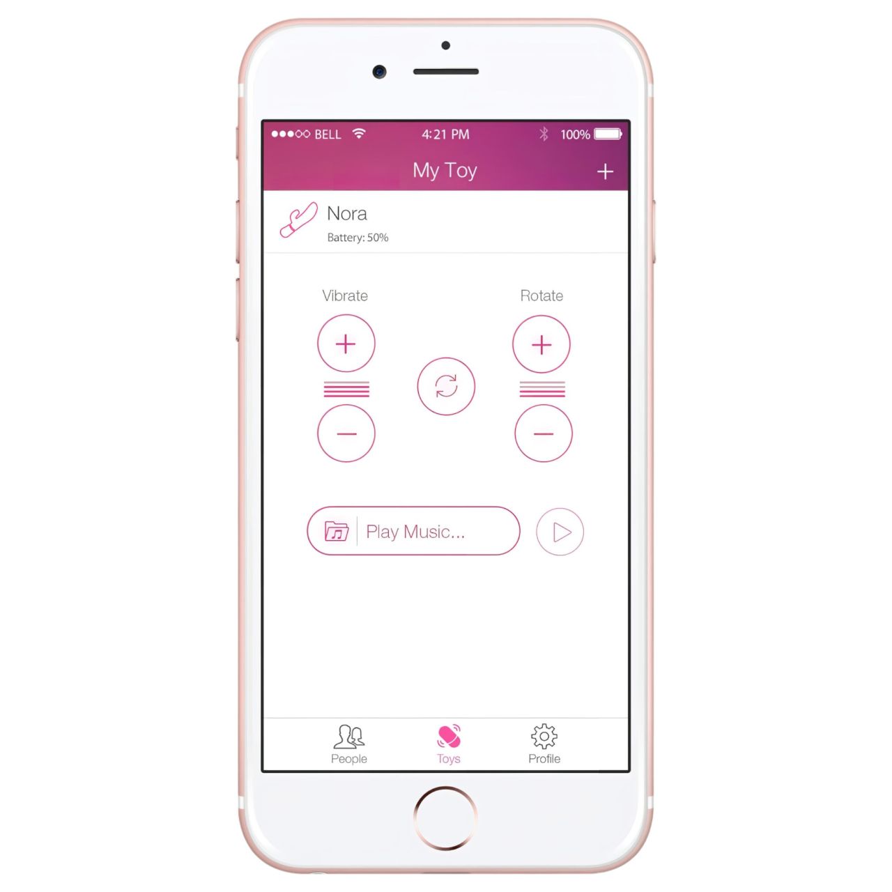 LOVENSE Nora - akkus vibrátor