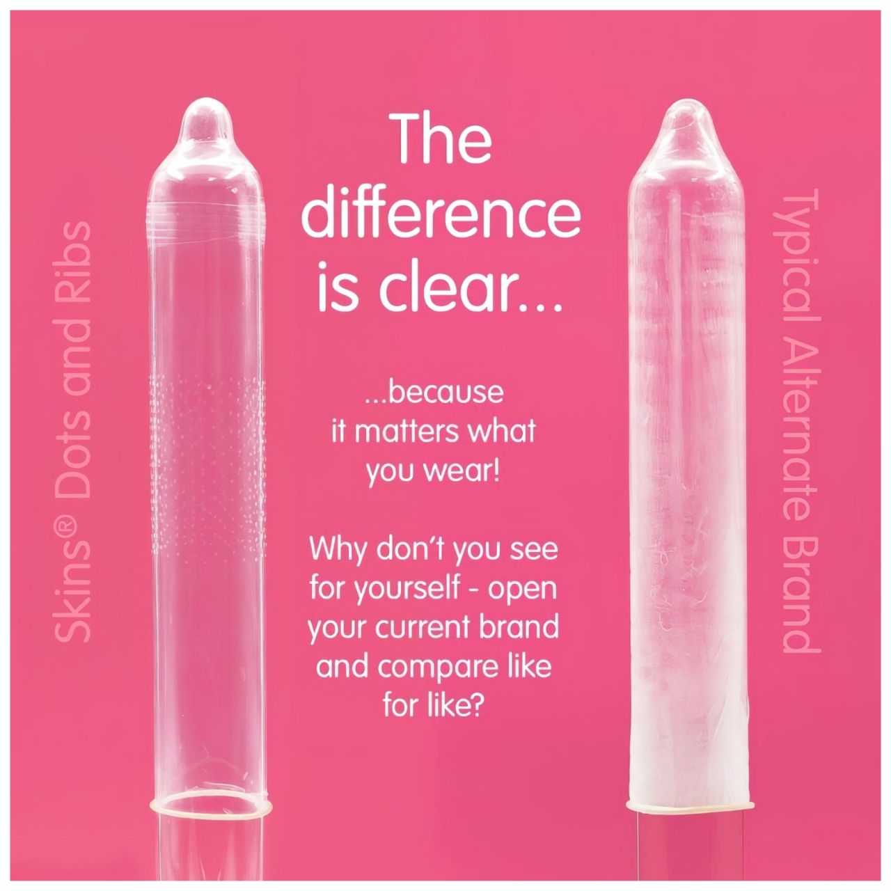 Skins - bordázott és pontozott óvszer (16db)