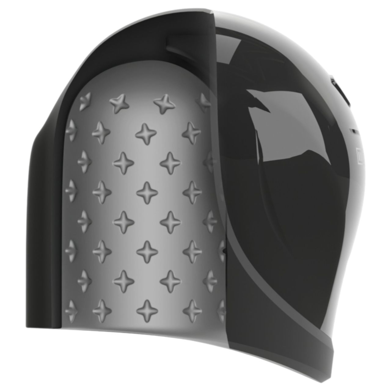 Rebel - vízálló makkvibrátor (fekete)