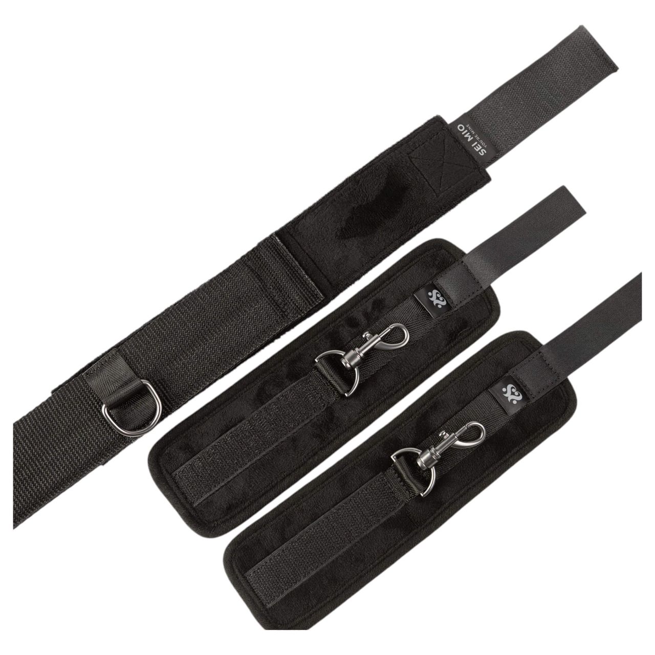 Sei Mio - terpesztő rúd bilinccsel (fekete) Sei Mio - terpesztő rúd bilinccsel (fekete)