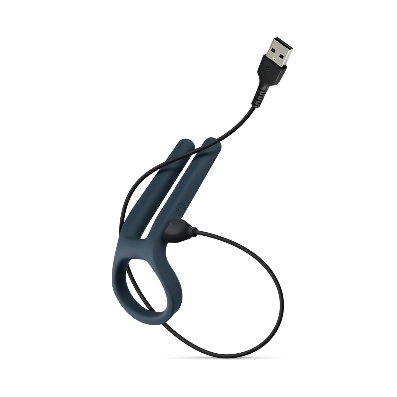 Boners - akkus péniszgyűrű és here vibrátor (kék)