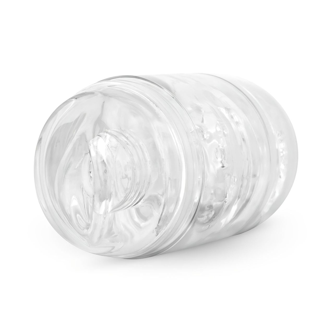 FPPR. - kétvégű maszturbátor - punci & száj (átlátszó)