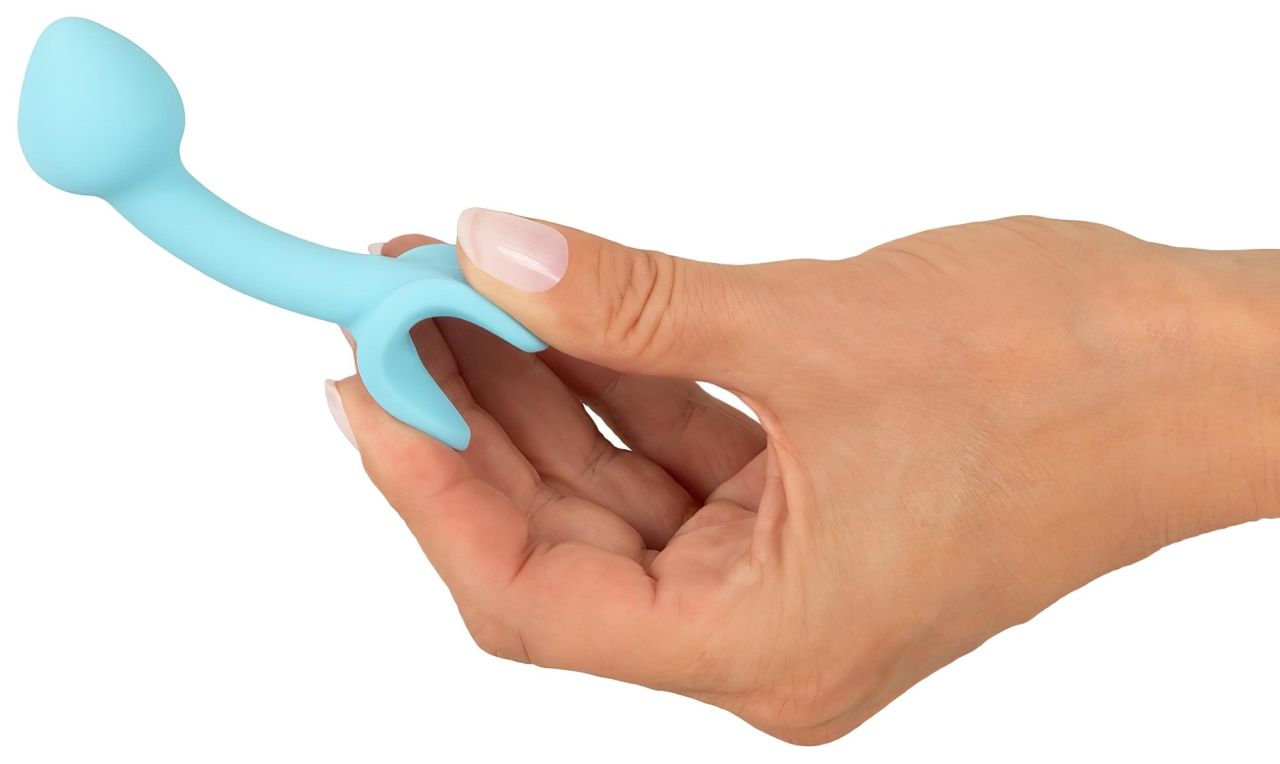 Cuties Mini Butt Plug - szilikon anál plug - kék (2,6cm)