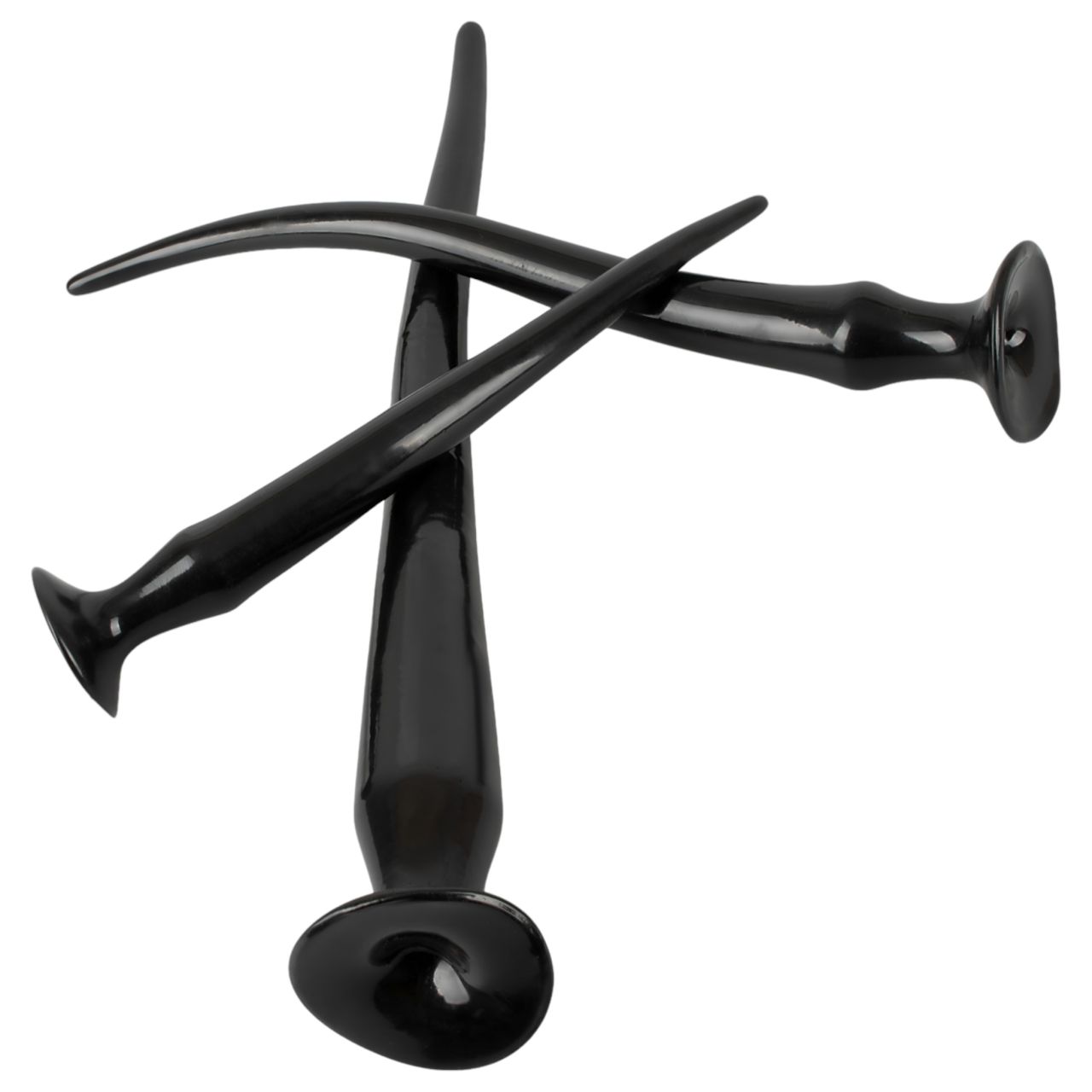 You2Toys - extra hosszú anál plug szett (3 részes) - fekete