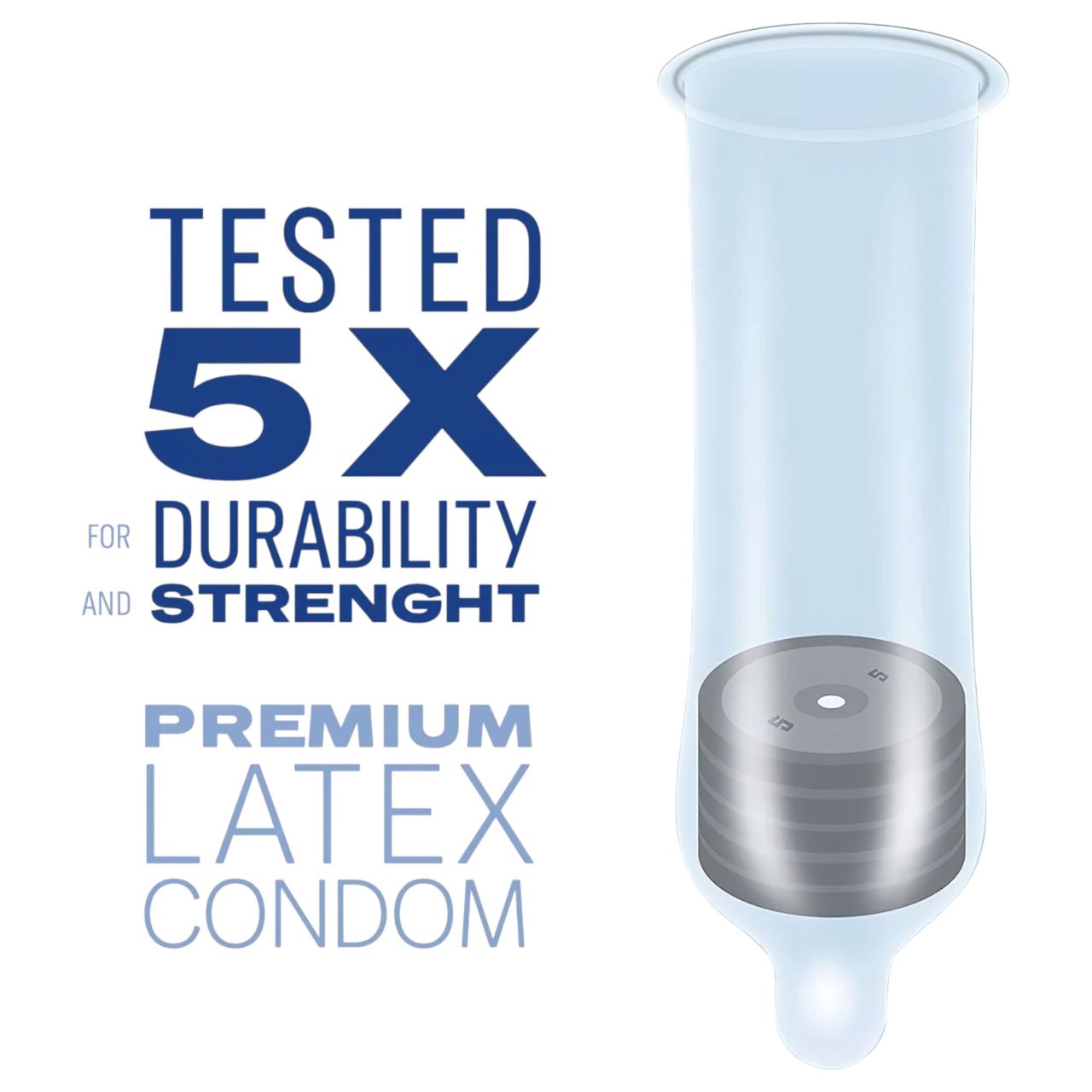 Durex Mutual Pleasure - késleltető óvszer (3 db)