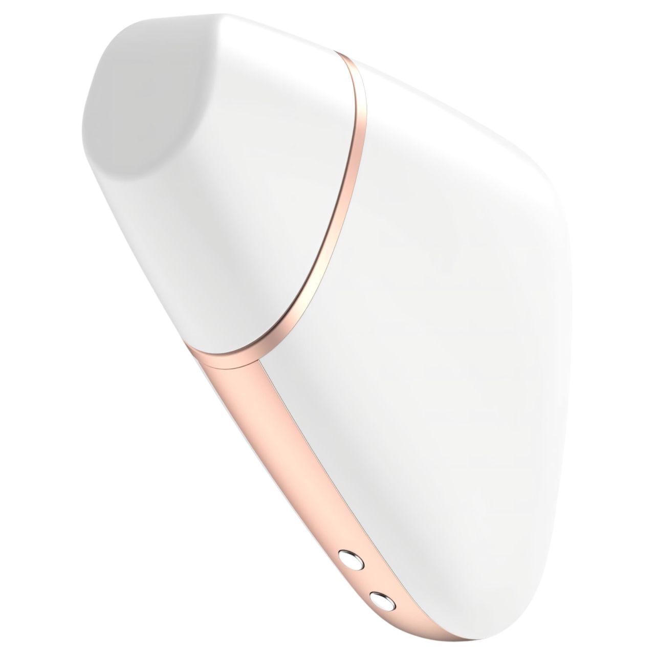 Satisfyer Love Triangle - App-vezérelt léghullámos csiklóizgató (fehér)