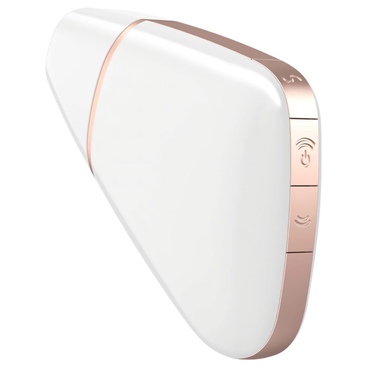 Satisfyer Love Triangle - App-vezérelt léghullámos csiklóizgató (fehér)
