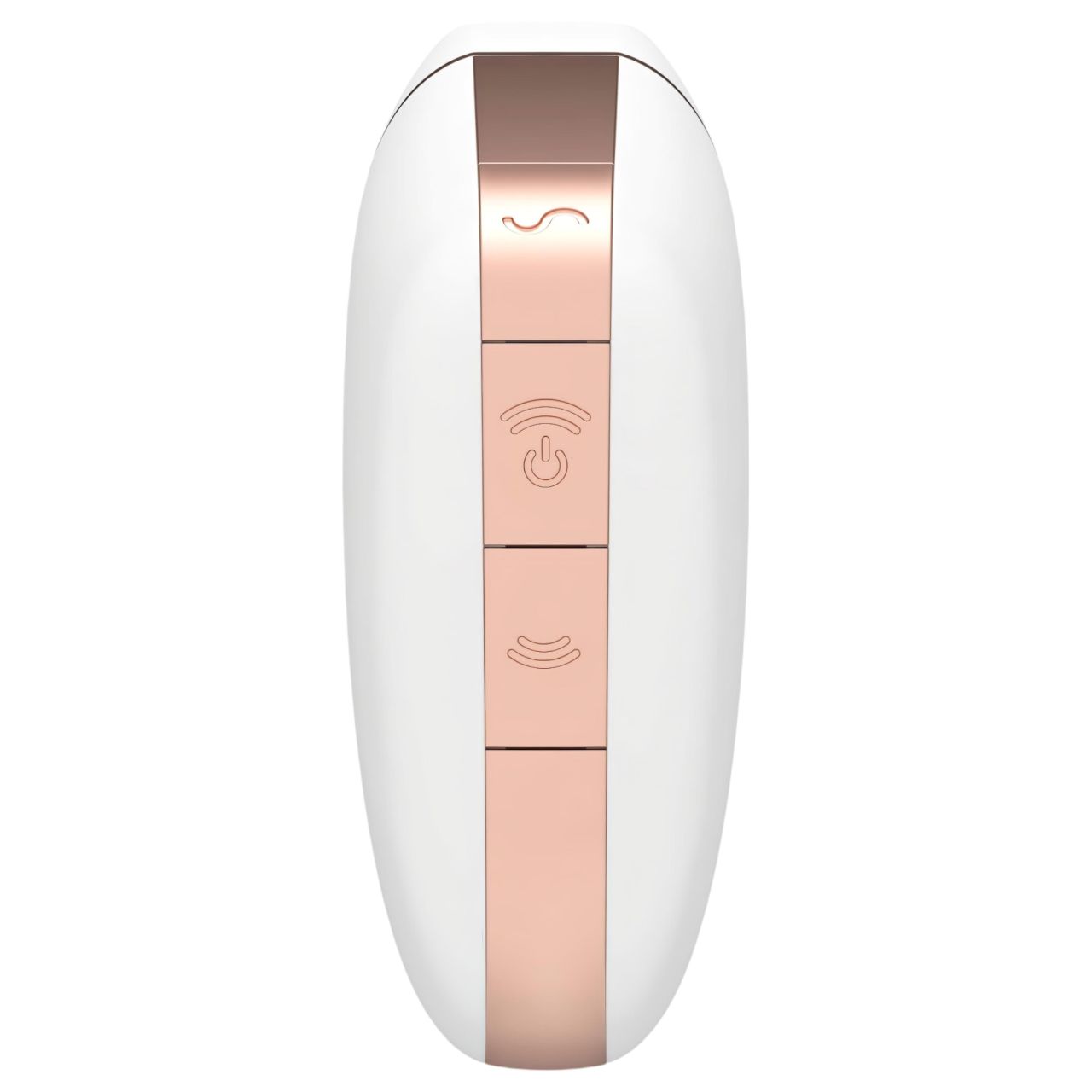 Satisfyer Love Triangle - App-vezérelt léghullámos csiklóizgató (fehér)