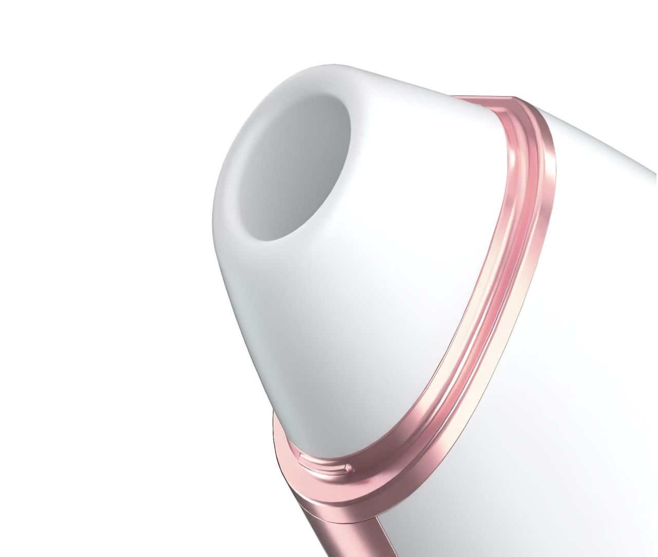 Satisfyer Love Triangle - App-vezérelt léghullámos csiklóizgató (fehér)