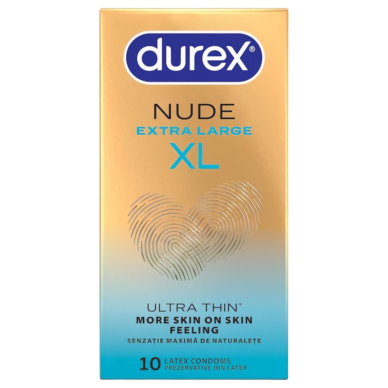 Durex Invisible XL - extra nagy óvszer (10 db)