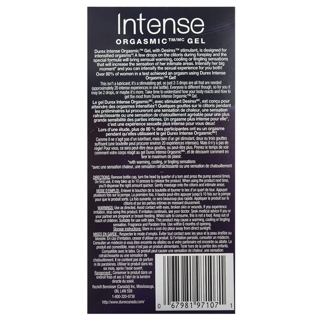 Durex Intense - stimuláló intim gél nőknek (10 ml) Durex Intense - stimuláló intim gél nőknek (10 ml)