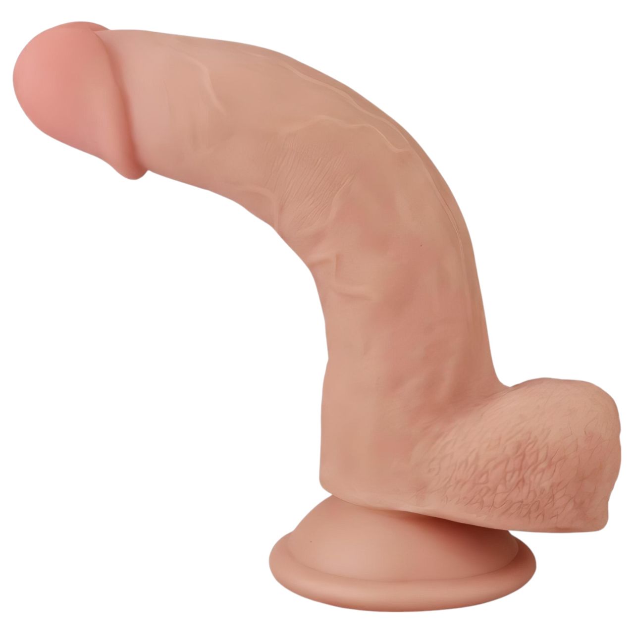 Lovetoy Sliding-Skin - kétrétegű dildó - 21 cm (testszínű) Lovetoy Sliding-Skin - kétrétegű dildó - 21 cm (testszínű)
