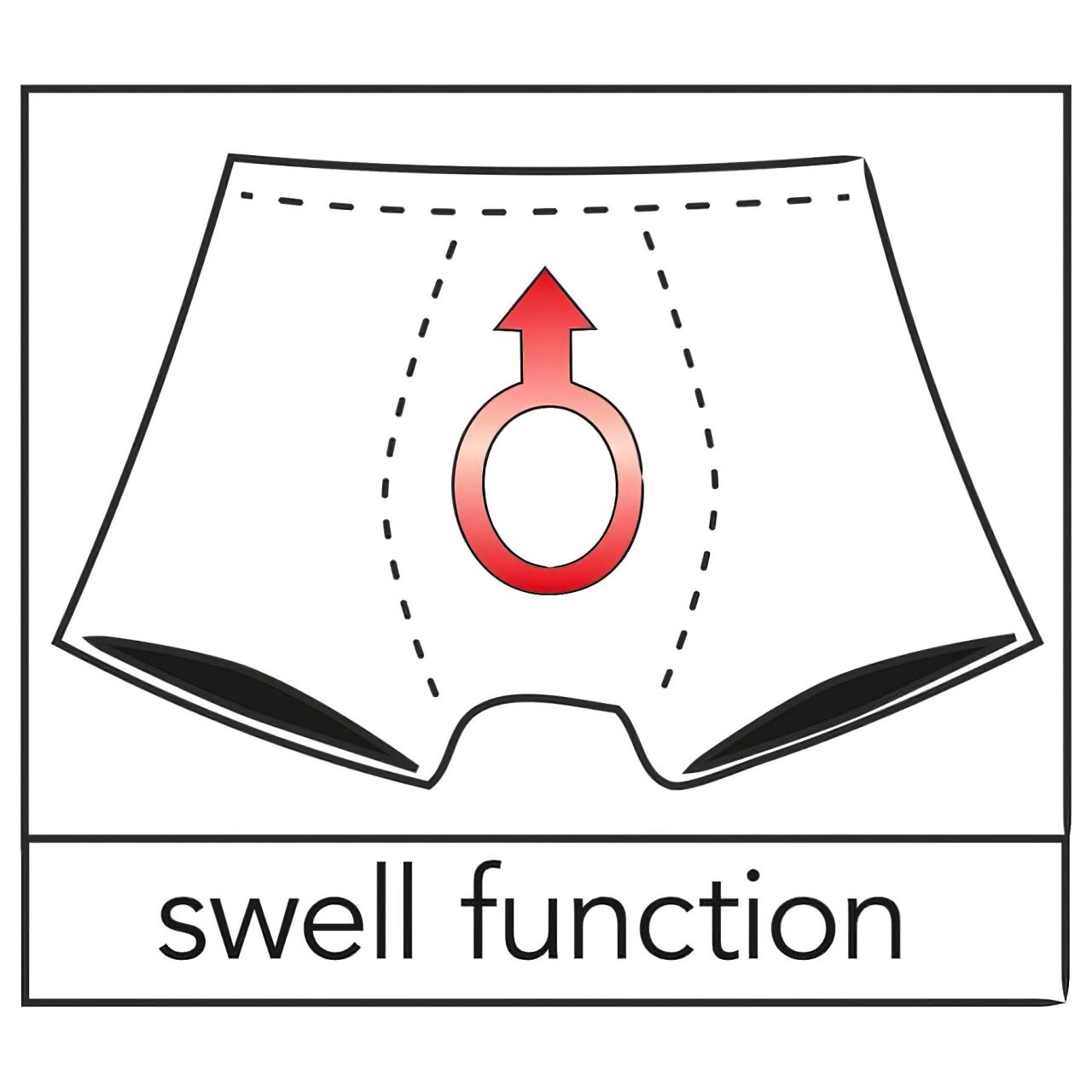 Svenjoyment - Lepatentolható tanga férfiaknak (fekete) Svenjoyment - Lepatentolható tanga férfiaknak (fekete)