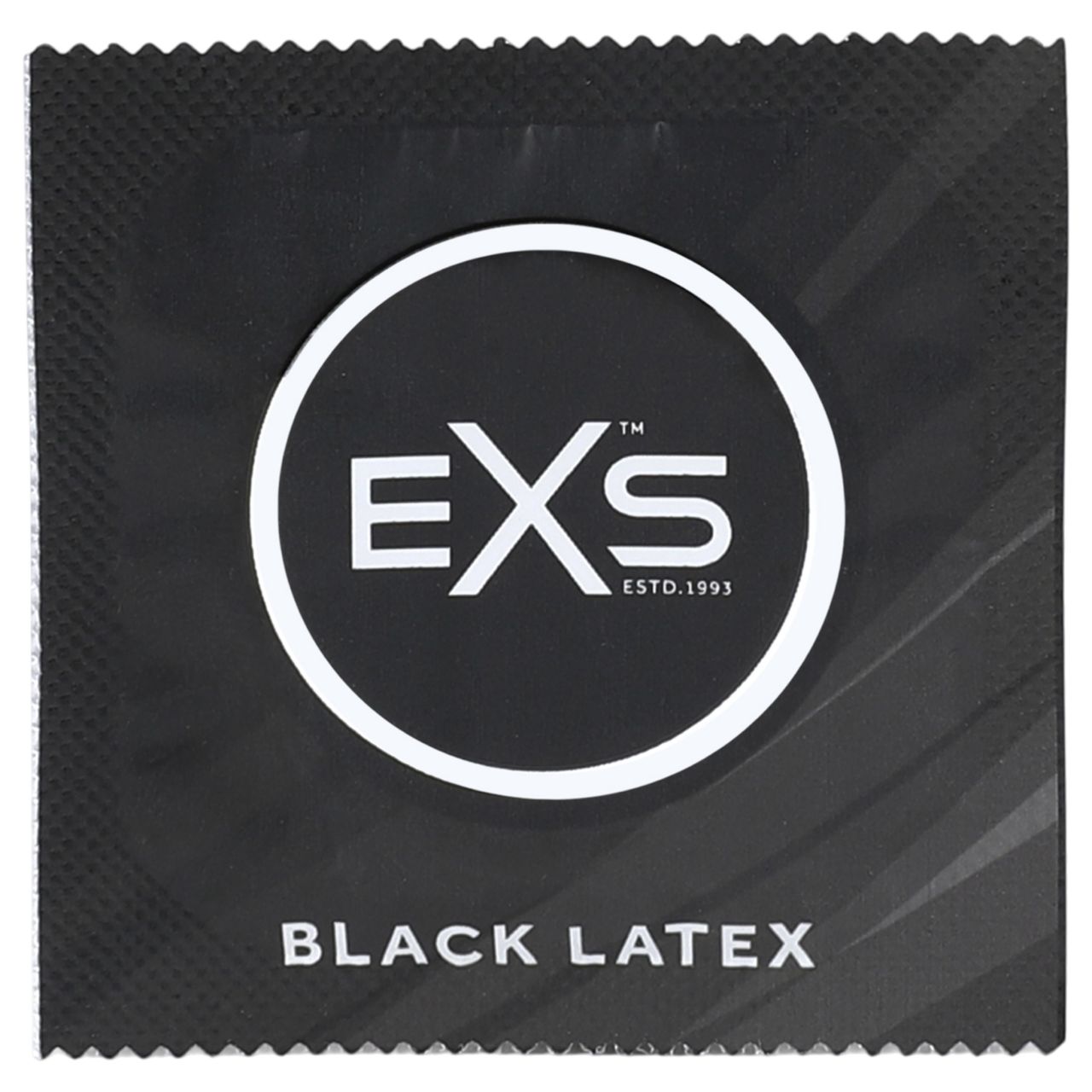 EXS Black - latex óvszer (fekete, 12 db)