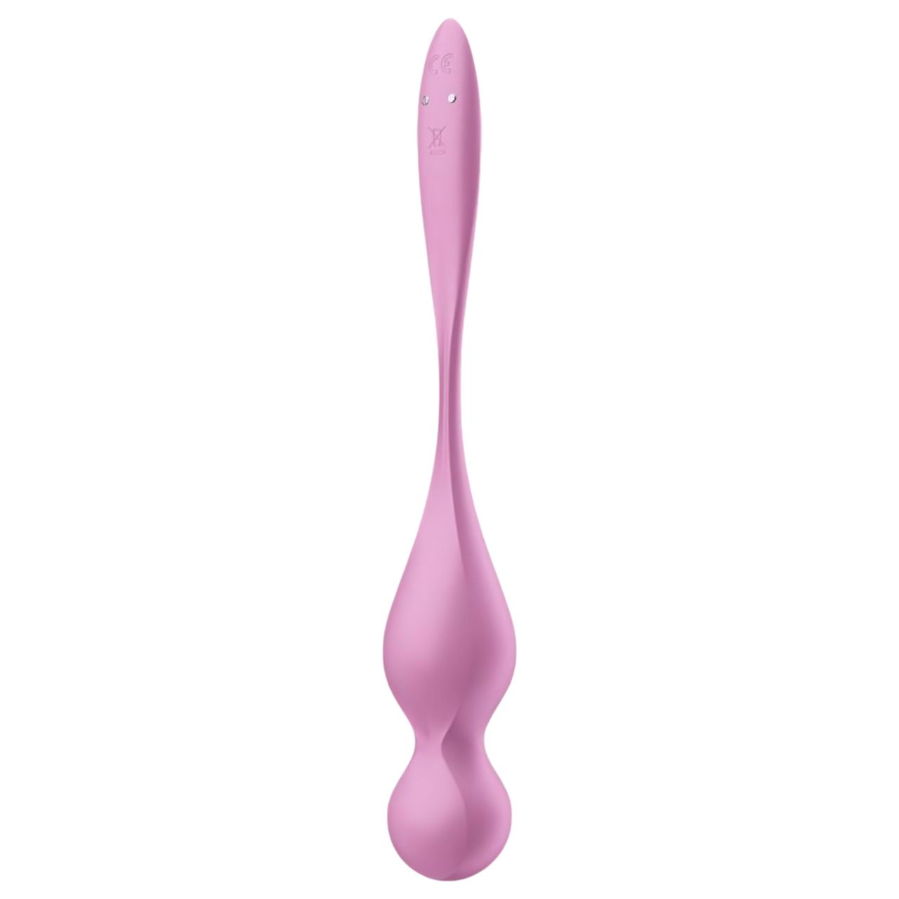 Satisfyer Love Birds 1 - App-vezérelt vibrációs gésagolyó (pink)