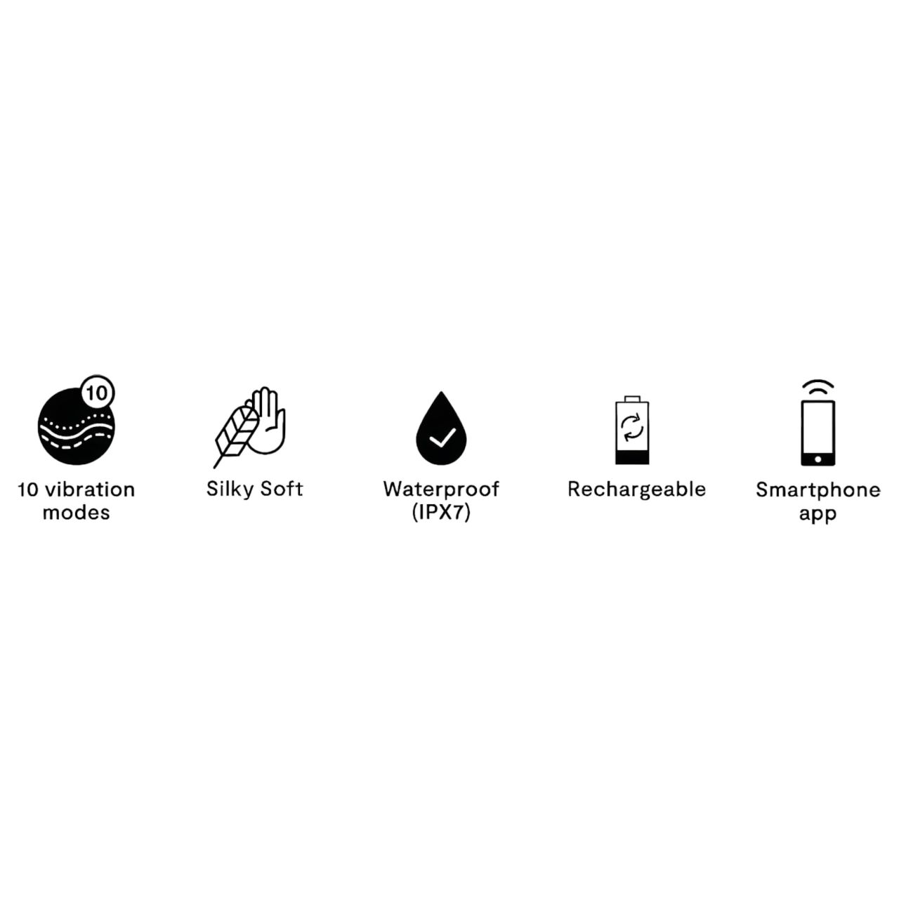 We-Vibe Ditto+ - App-vezérelt análvibrátor (fekete)