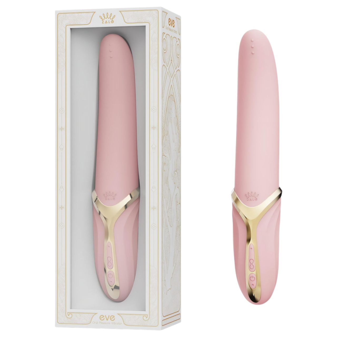 / Zalo Eve - akkus, melegítő forgó vibrátor (pink) / Zalo Eve - akkus, melegítő forgó vibrátor (pink)