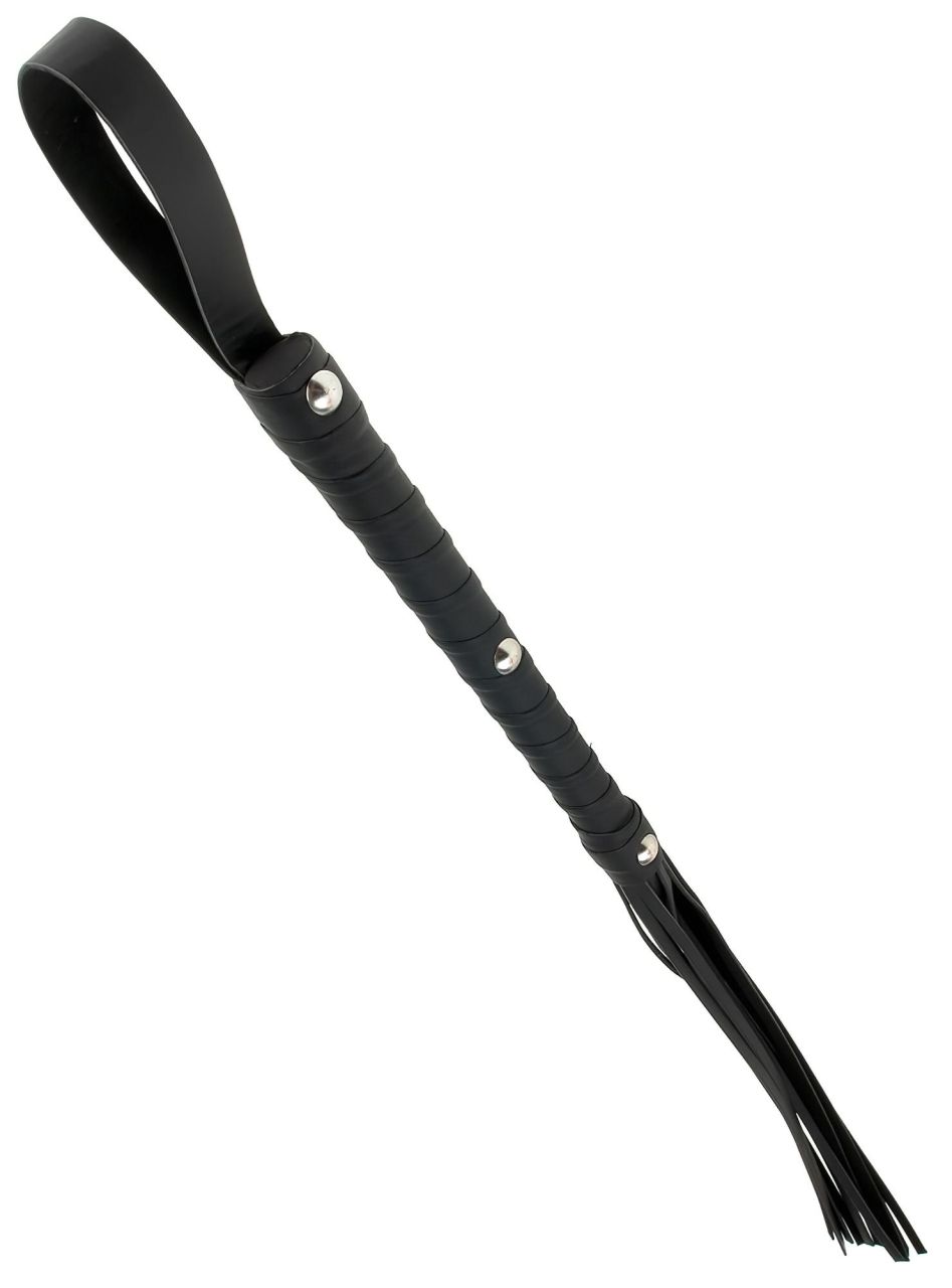 Pipedream - Fetish Fantasy Deluxe Cat-O-Nine - korbács - fekete (65cm) Pipedream - Fetish Fantasy Deluxe Cat-O-Nine - korbács - fekete (65cm)