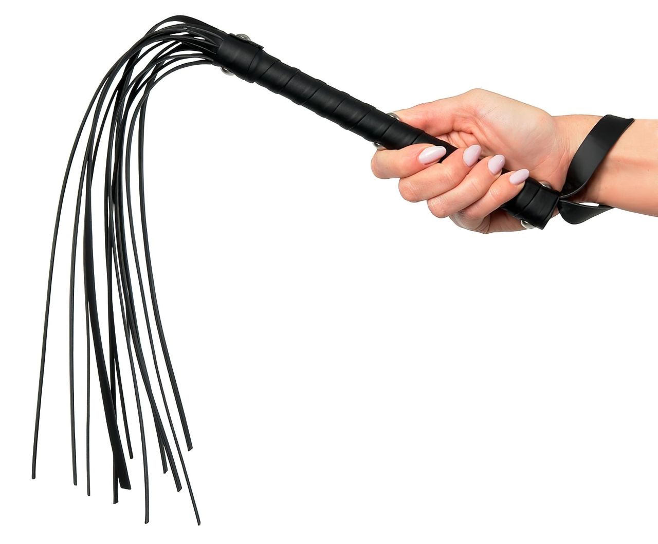 Pipedream - Fetish Fantasy Deluxe Cat-O-Nine - korbács - fekete (65cm) Pipedream - Fetish Fantasy Deluxe Cat-O-Nine - korbács - fekete (65cm)