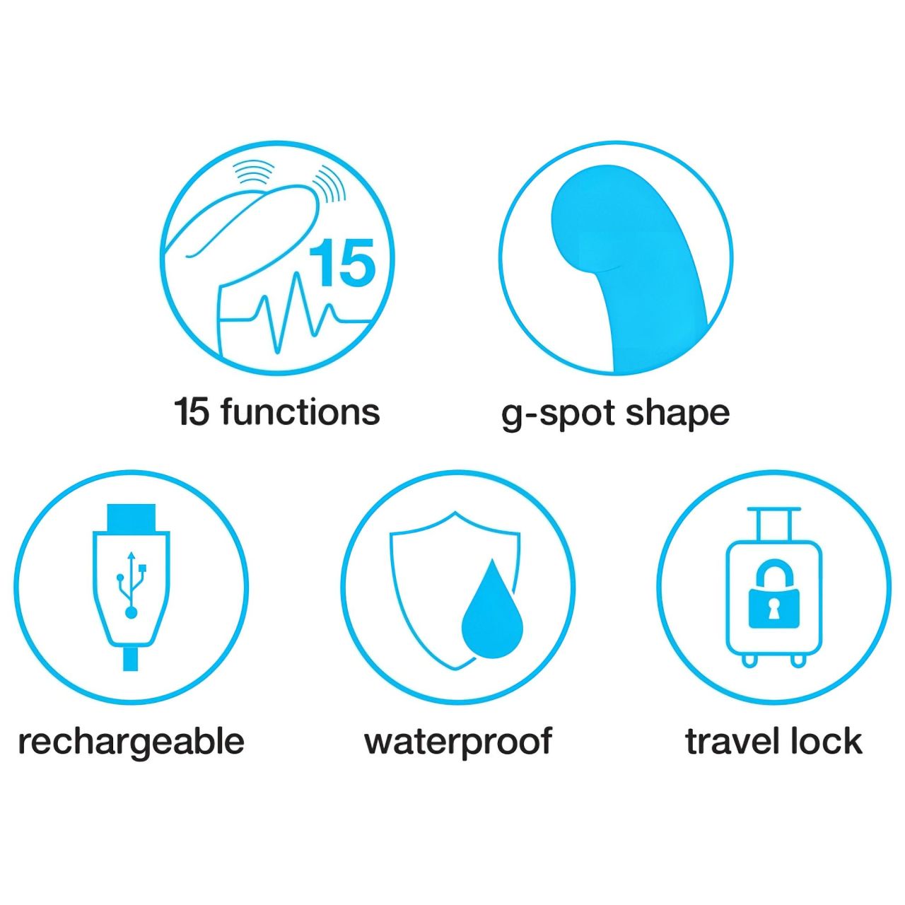 Happyrabbit G-Spot Slim - vibrátor (fekete) Happyrabbit G-Spot Slim - vibrátor (fekete)