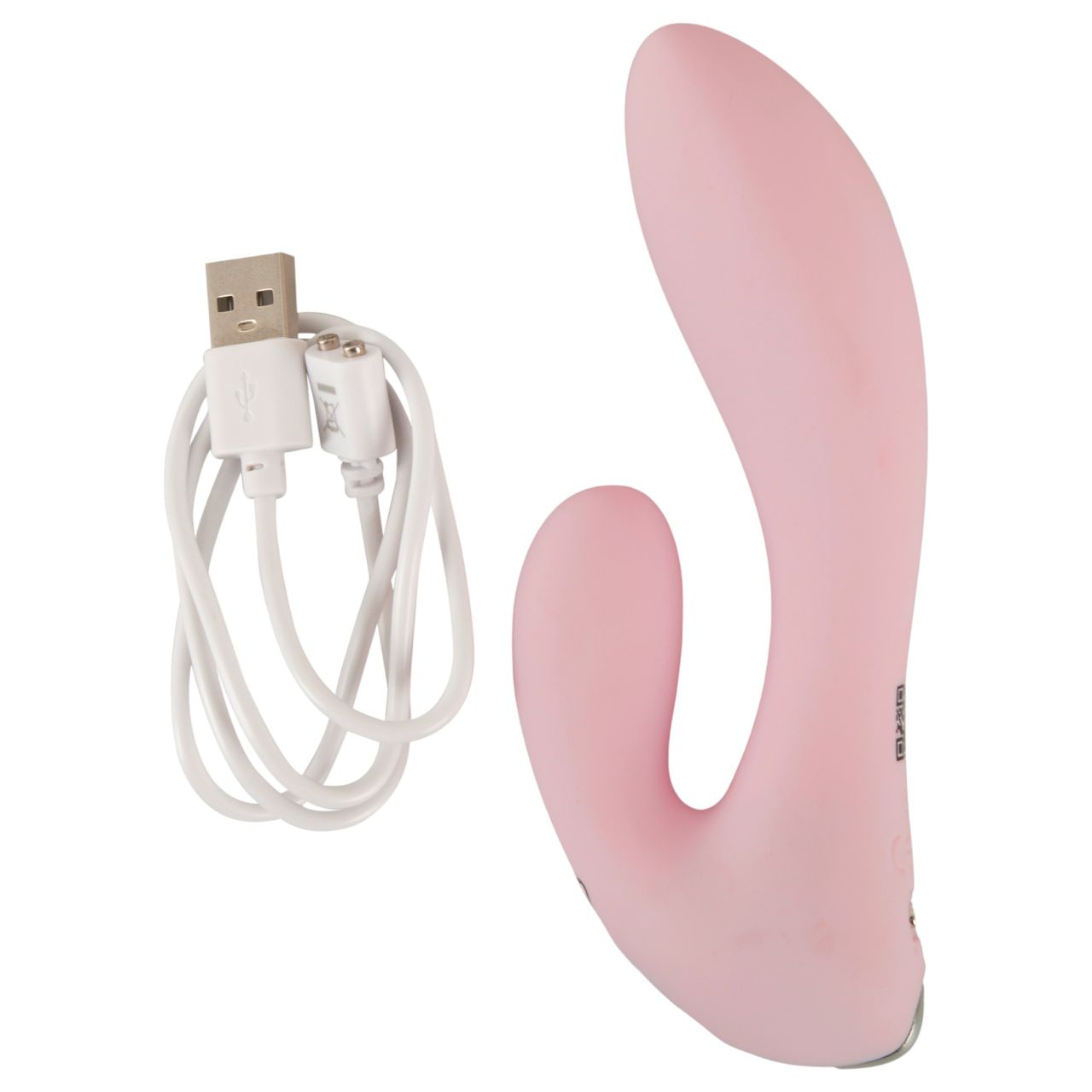 Beau Coeur Cerya - mini csiklókaros vibrátor (halvány pink) Beau Coeur Cerya - mini csiklókaros vibrátor (halvány pink)