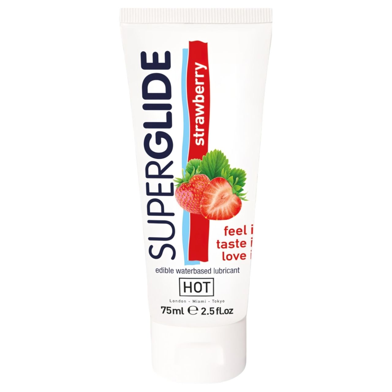 HOT Superglide Eper - ehető síkosító (75 ml) HOT Superglide Eper - ehető síkosító (75 ml)