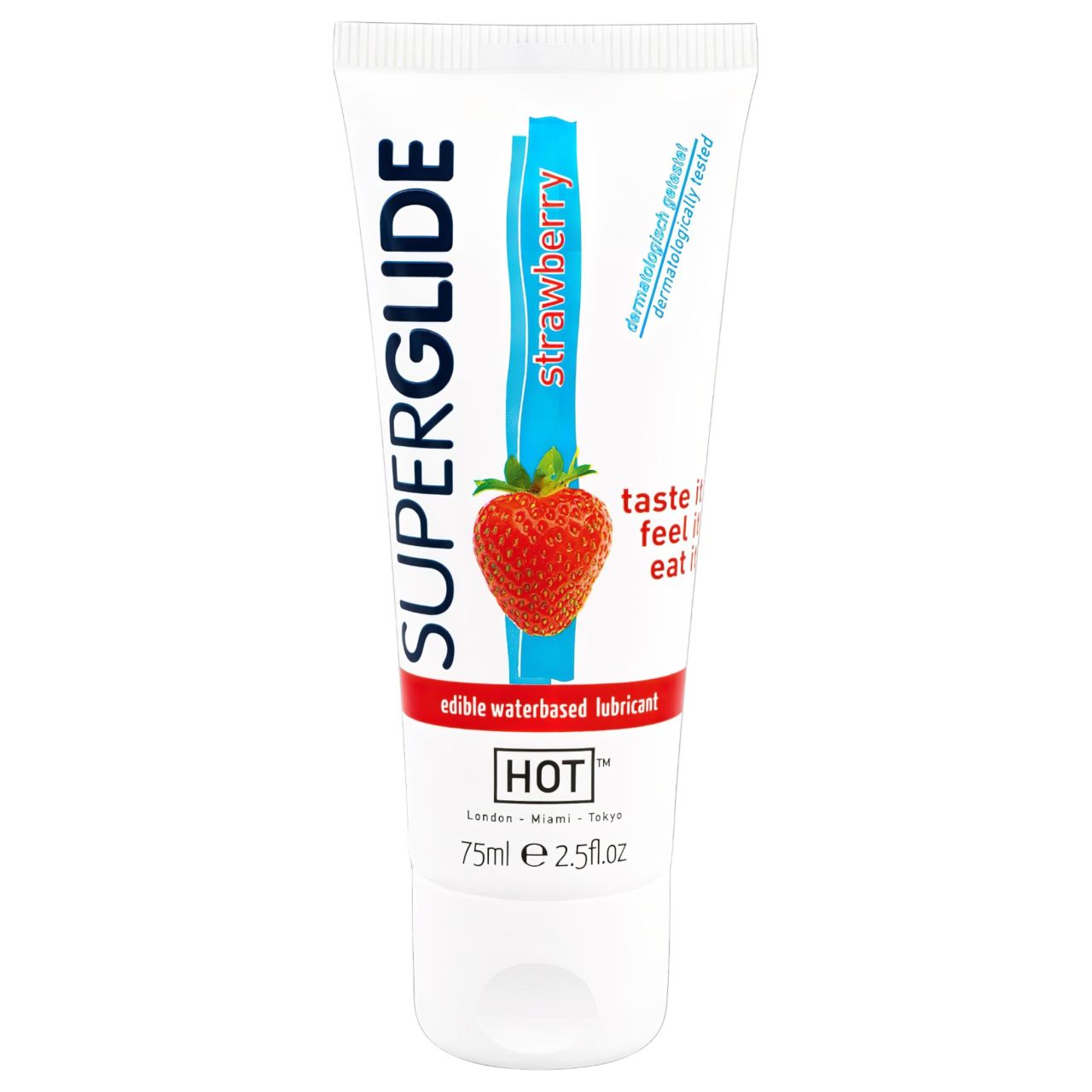 HOT Superglide Eper - ehető síkosító (75 ml) HOT Superglide Eper - ehető síkosító (75 ml)