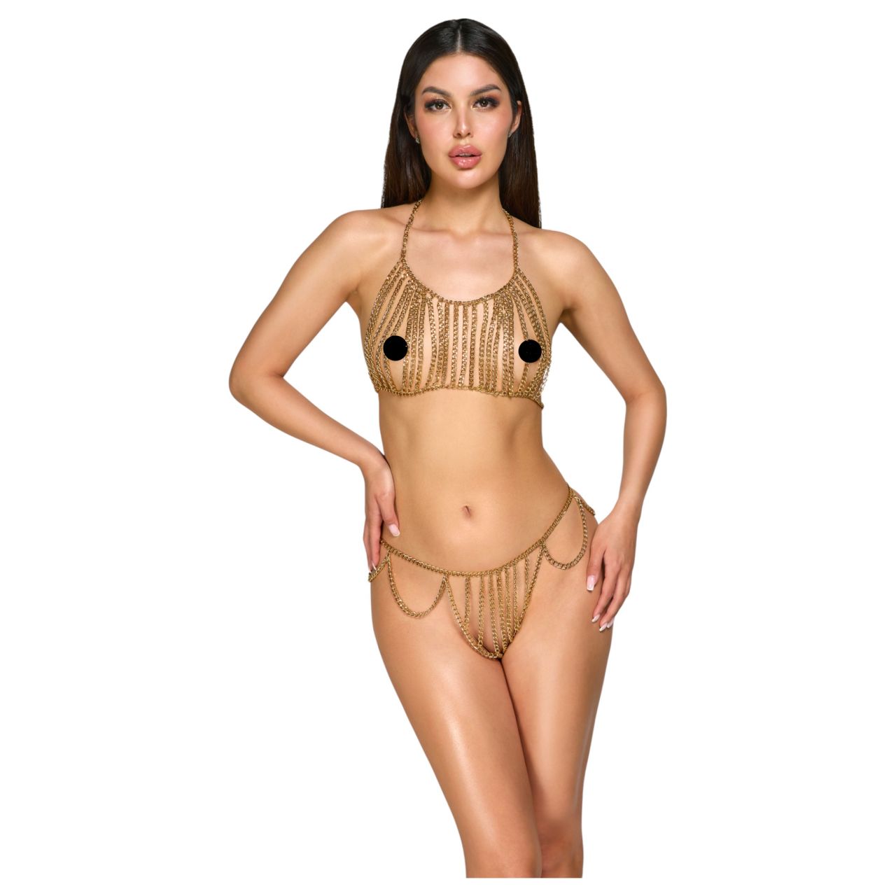 Cottelli - láncos testdísz (arany) Cottelli - láncos testdísz (arany)